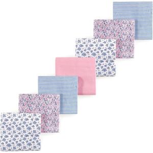 image:imageLuvable Friends Little Treasure Flannel Receiving Blankets 7pkBlooming Classic Floral
