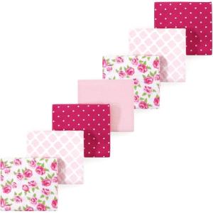 image:imageLuvable Friends Little Treasure Flannel Receiving Blankets 7pkBlushing Rose