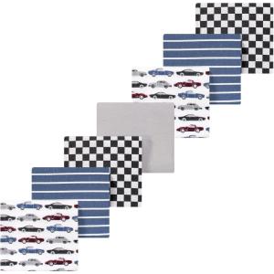 image:imageLuvable Friends Little Treasure Flannel Receiving Blankets 7pkClassic Cars