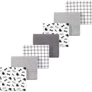 image:imageLuvable Friends Little Treasure Flannel Receiving Blankets 7pkDapper Lad