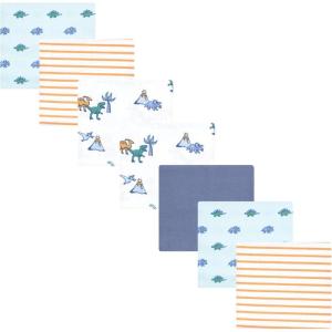 image:imageLuvable Friends Little Treasure Flannel Receiving Blankets 7pkDino Garden