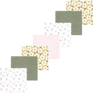 image:imageLuvable Friends Little Treasure Flannel Receiving Blankets 7pkGreen Garden