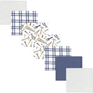 image:imageLuvable Friends Little Treasure Flannel Receiving Blankets 7pkLittle Builder