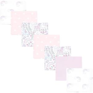image:imageLuvable Friends Little Treasure Flannel Receiving Blankets 7pkMagical Unicorn
