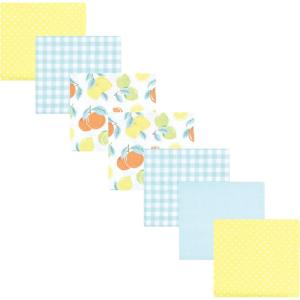 image:imageLuvable Friends Little Treasure Flannel Receiving Blankets 7pkPastel Citrus