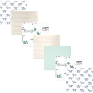 image:imageLuvable Friends Little Treasure Flannel Receiving Blankets 7pkPastel Dino