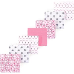 image:imageLuvable Friends Little Treasure Flannel Receiving Blankets 7pkPink Medallion