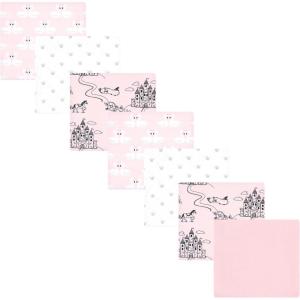 image:imageLuvable Friends Little Treasure Flannel Receiving Blankets 7pkPink Princess