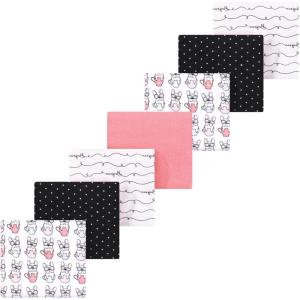 image:imageLuvable Friends Little Treasure Flannel Receiving Blankets 7pkPup Bonjour
