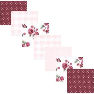 image:imageLuvable Friends Little Treasure Flannel Receiving Blankets 7pkRose Garden