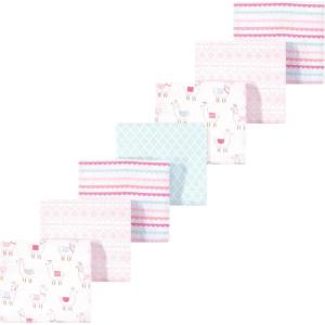 image:imageLuvable Friends Little Treasure Flannel Receiving Blankets 7pkSweet Llama