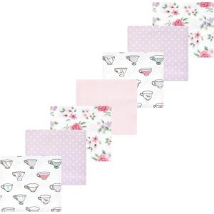 image:imageLuvable Friends Little Treasure Flannel Receiving Blankets 7pkTea