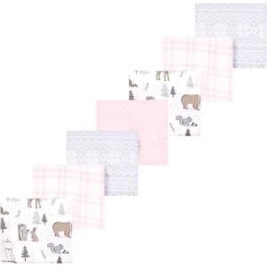 image:imageLuvable Friends Little Treasure Flannel Receiving Blankets 7pkWinter Trees