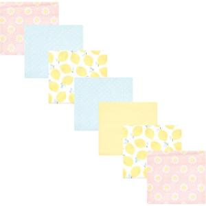 image:imageLuvable Friends Little Treasure Flannel Receiving Blankets 7pkYellow Daisy