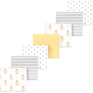 image:imageLuvable Friends Little Treasure Flannel Receiving Blankets 7pkYellow Duck
