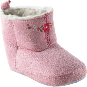 image:imageLuvable Friends Baby Girls Embroidered Suede Baby BootPink
