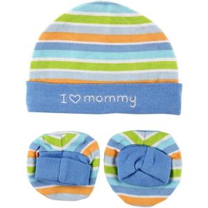 image:imageLuvable Friends I Love Cap amp Booties Set BlueMommy