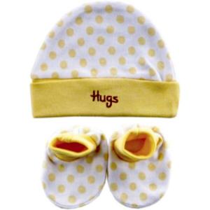 image:imageLuvable Friends Unisex Baby Cap and Booties SetYellow