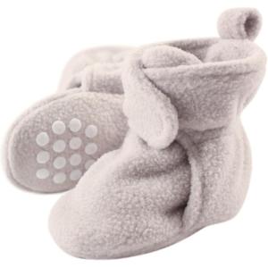 image:imageLuvable Friends Unisex Baby Cozy Fleece BootiesGrey