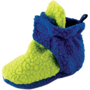 image:imageLuvable Friends Unisex Baby Fleece BootiesLime Blue