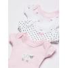 image:imageLuvable Friends Baby Preemie Bodysuit 3 PackPink Sheep