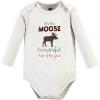 image:imageLuvable Friends Hudson Baby Bodysuits 3pkFestive Moose Green