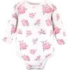 image:imageLuvable Friends Hudson Baby Bodysuits 3pkPink Bloom Pattern