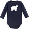 image:imageLuvable Friends Hudson Baby Bodysuits 3pkWinter White