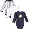 image:imageLuvable Friends Unisex Baby Preemie Long Sleeve Bodysuits 3pk PreemieBaseball