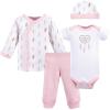 image:imageLuvable Friends babygirls Cotton Preemie Layette SetFeathers