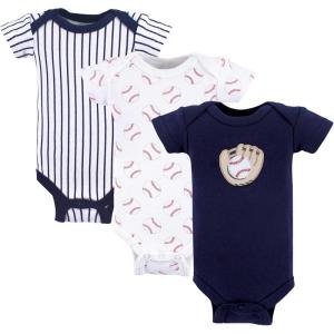image:imageLuvable Friends Baby Preemie Bodysuit 3 PackBaseball