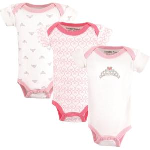 image:imageLuvable Friends Baby Preemie Bodysuit 3 PackTiara