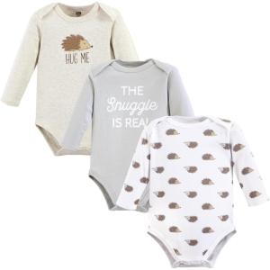 image:imageLuvable Friends Hudson Baby Bodysuits 3pkForest Hedgehog