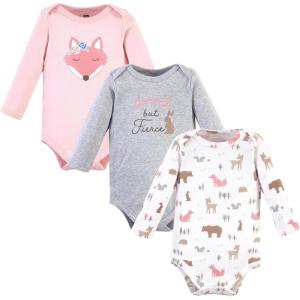 image:imageLuvable Friends Hudson Baby Bodysuits 3pkFoxy Pink