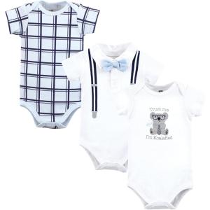 image:imageLuvable Friends Hudson Baby Bodysuits 3pkKoala Blue