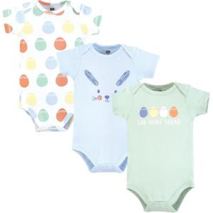 image:imageLuvable Friends Hudson Baby Bodysuits 3pkPastel Egg Hunt