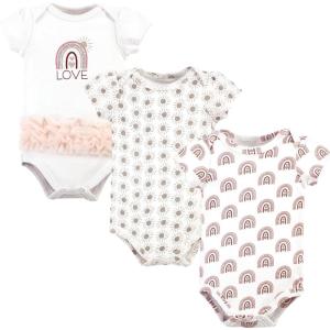 image:imageLuvable Friends Hudson Baby Bodysuits 3pkRainbow Love Tutu