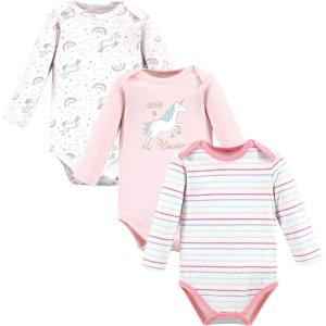 image:imageLuvable Friends Hudson Baby Bodysuits 3pkSparkle Unicorn Dream