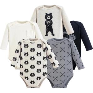 image:imageLuvable Friends Hudson Baby Bodysuits 5pkCozy Bear
