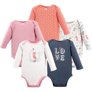 image:imageLuvable Friends Hudson Baby Bodysuits 5pkForest Trail Fox