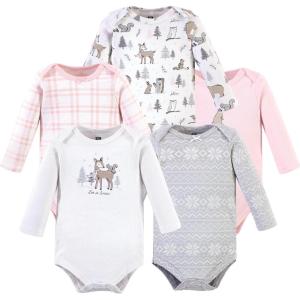 image:imageLuvable Friends Hudson Baby Bodysuits 5pkWinter Meadow