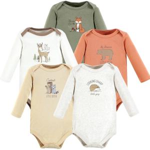 image:imageLuvable Friends Hudson Baby Bodysuits 5pkWoodland Fawn