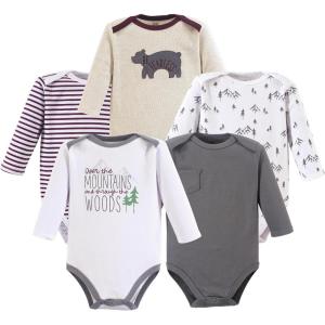 image:imageLuvable Friends Hudson Baby Bodysuits 5pkWoodland Peaks