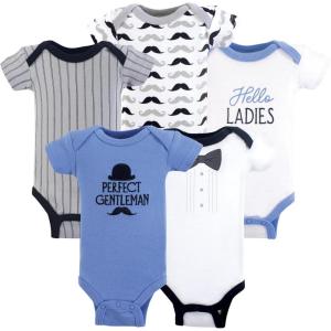 image:imageLuvable Friends Hudson Baby Preemie Bodysuit 5pkLittle Gentleman Hat