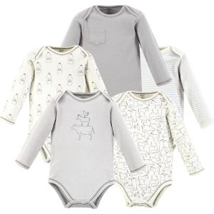 image:imageLuvable Friends Touched by Nature LongSleeve Bodysuits 5pkBarnyard Pals