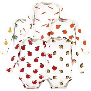 image:imageLuvable Friends Touched by Nature LongSleeve Bodysuits 5pkHarvest Mix