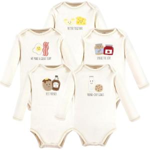image:imageLuvable Friends Touched by Nature LongSleeve Bodysuits 5pkNatural Pairings