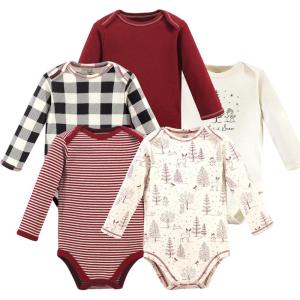 image:imageLuvable Friends Touched by Nature LongSleeve Bodysuits 5pkWinter Trail