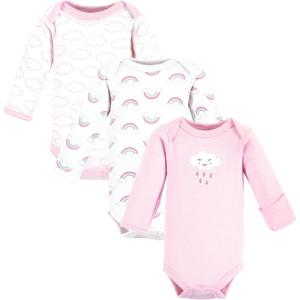 image:imageLuvable Friends Unisex Baby Preemie Long Sleeve Bodysuits 3pk PreemieGirl Cloud
