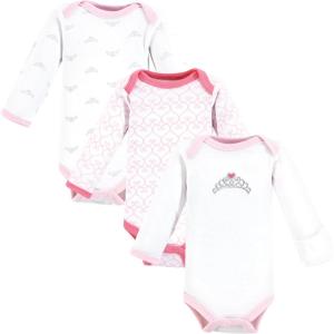 image:imageLuvable Friends Unisex Baby Preemie Long Sleeve Bodysuits 3pk PreemieTiara